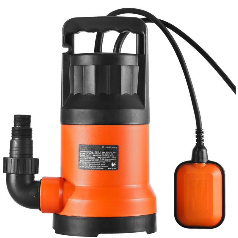 foto del prodotto mophorn pompa ad acqua sommergibile 700 w pompa acque scure portata elevata 18184,36 l h prevalenza 10,1 m con cavo di alimentazione per scaricare