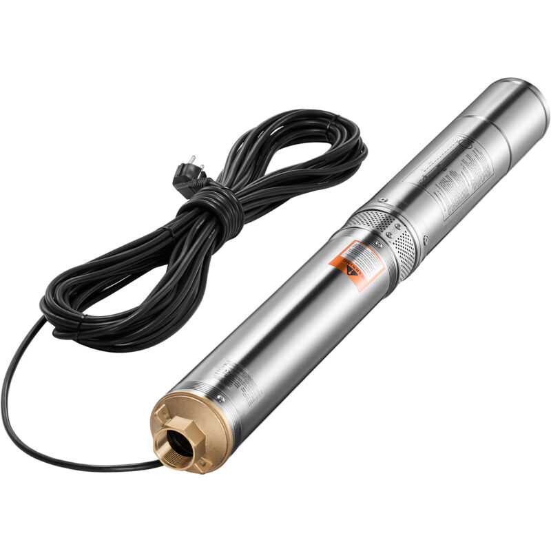foto del prodotto mophorn pompa sommergibile per pozzi profondi, 750 w, portata 100 l min, prevalenza 246 piedi, acciaio inossidabile, impermeabile ip68, per