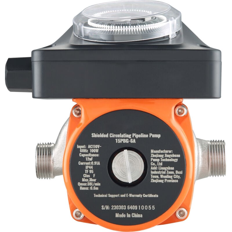 foto del prodotto mophorn pompe de circulation d eau chaude, entr e sortie dn20, adaptateur dn15