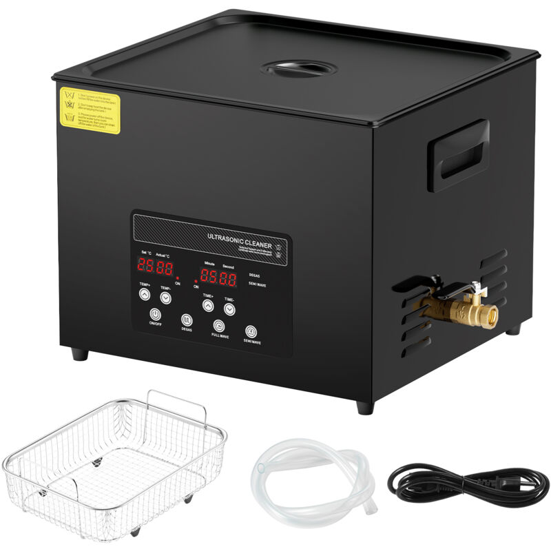 foto del prodotto mophorn pulitore ultrasonico 15l 360w digital, 40khz. con modalit delicata, degassamento, riscaldamento e timer aggiornati.