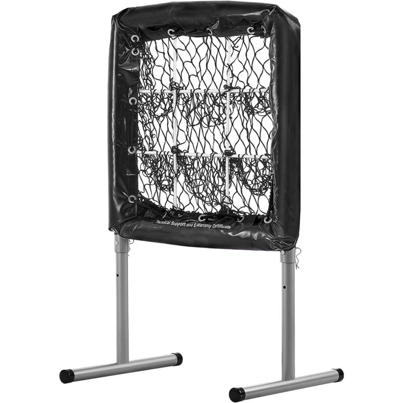 foto del prodotto mophorn rete da baseball a 9 fori, attrezzatura da allenamento per colpire e lanciare, 28 x27 , trainer regolabile per carichi pesanti con zona di