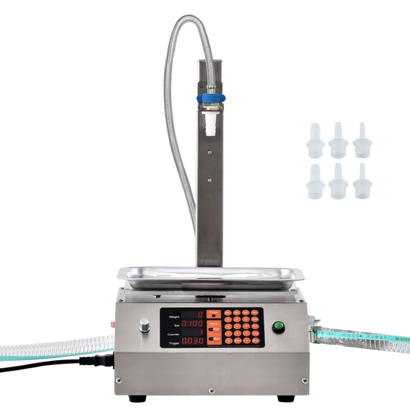 foto del prodotto mophorn riempitrice di liquidi, capacit 30 15000 g, riempitrice automatica di bottiglie, controllo digitale per latte, acqua, olio, vino, bevande,