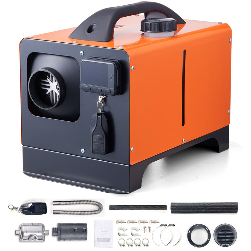 foto del prodotto mophorn riscaldatore d aria diesel all in one, 12v 8kw, telecomando lcd, per auto, camper, interni