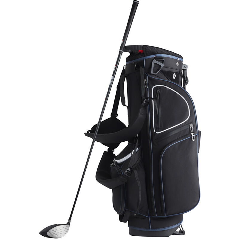 foto del prodotto mophorn sacca da golf con divisorio organizzatore a 14 vie, sacca da golf premium 890 mm con 11 tasche supporto, borsa resistente manici, copertura