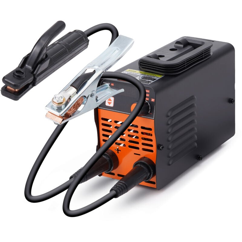 foto del prodotto mophorn saldatrice ad elettrodo 220v, saldatrice tig ad arco lift 120a con ampio display a led, avviamento a caldo arc force anti stick vrd,