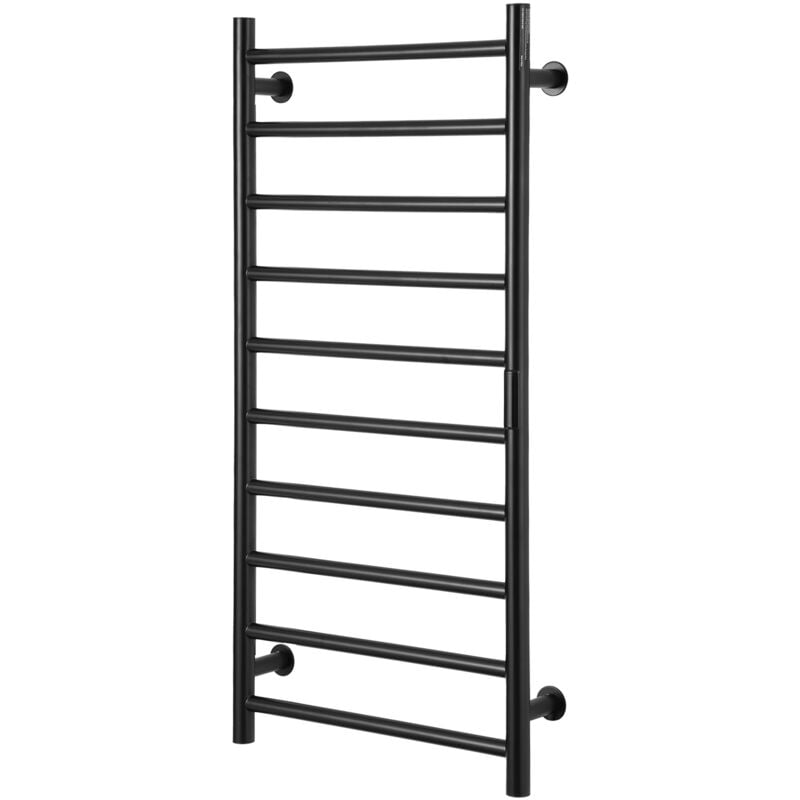 foto del prodotto mophorn scaldasalviette a 10 barre, portasciugamani riscaldato a parete per bagno, radiatore scaldasalviette impermeabile ipx5 con timer e display