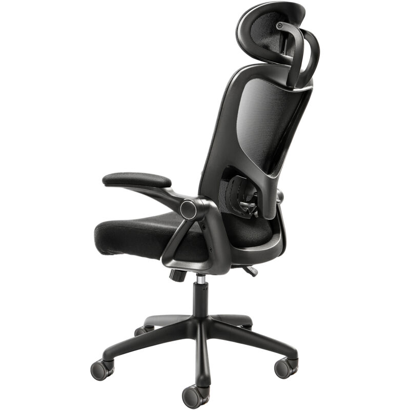 foto del prodotto mophorn sedia da ufficio ergonomica con supporto lombare regolabile, sedia da scrivania con schienale alto, poggiatesta regolabile, bracciolo 2d,