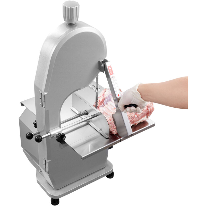 foto del prodotto mophorn sega a nastro elettrica per carne commerciale 1800 w, acciaio inossidabile, tagliaossa ad alta capacit 