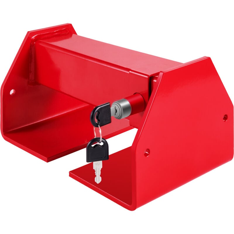 foto del prodotto mophorn serratura per container cargo, distanza di bloccaggio da 9,84 a 17,32 , serrature per porte di autocarri con 2 chiavi, accessori per