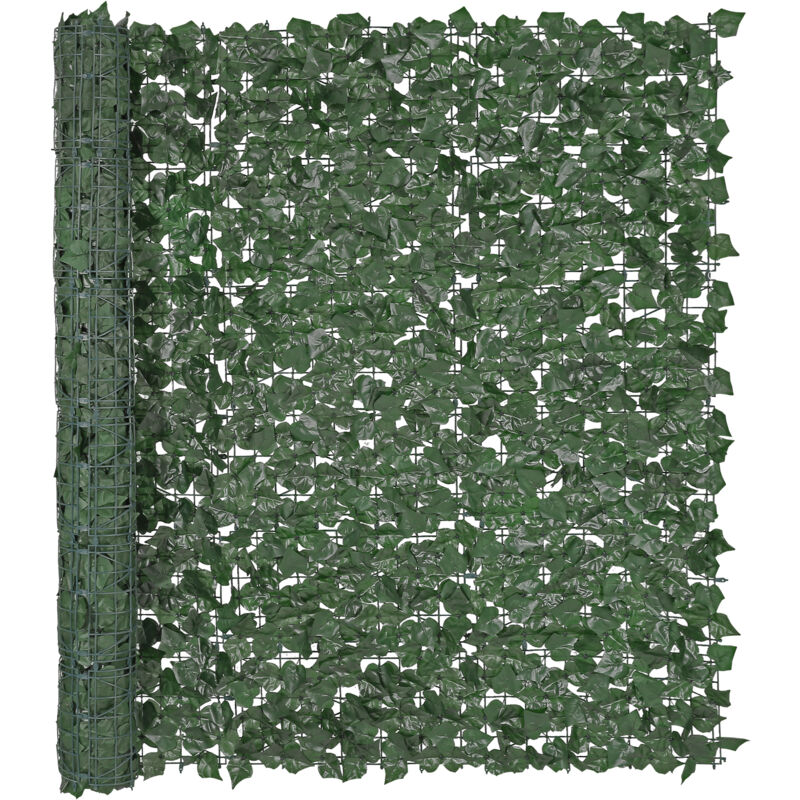 foto del prodotto mophorn siepe artificiale 150x249 cm recinzione privacy edera artificiale recinzione privacy rete giunto rinforzato decorativo foglie finte per