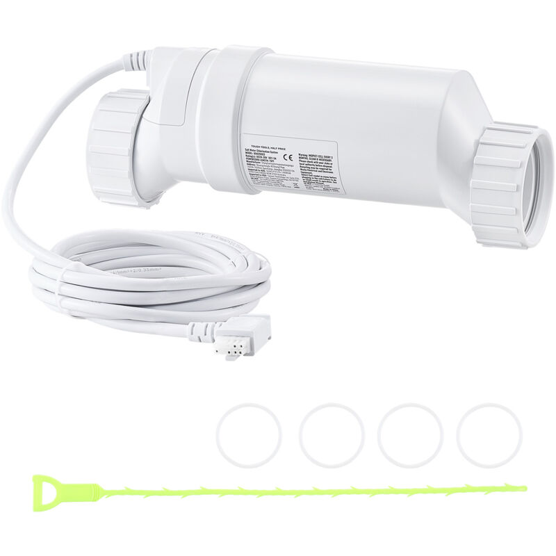 foto del prodotto mophorn sistema di clorazione dell acqua salata, cella di clorazione per piscine per hayward w3t cell 15 t15 , sistema di acqua salata per piscine