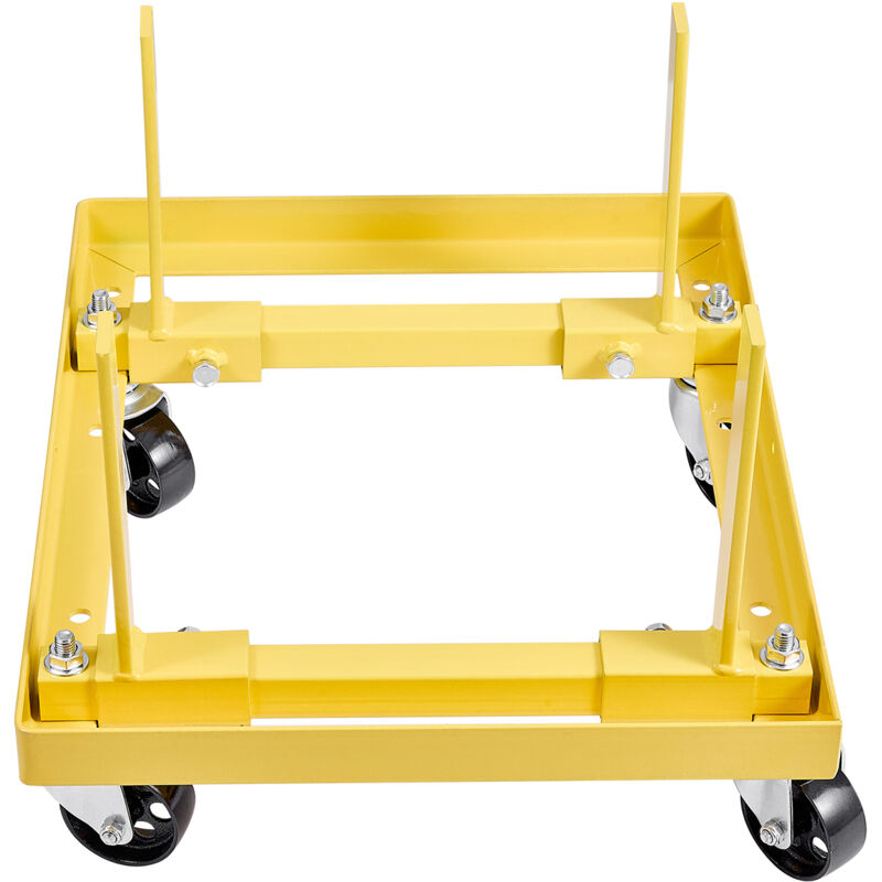 foto del prodotto mophorn supporto motore con capacit di 340 kg, struttura in acciaio regolabile con 4 ruote girevoli e 2 cinghie a cricchetto, compatibile con