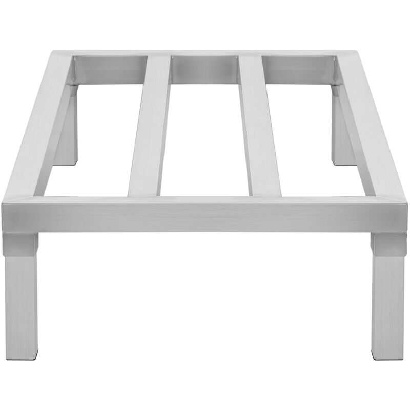 foto del prodotto mophorn supporto per carichi pesanti in alluminio, scaffale per alimenti commerciale da 48 x 20 , 8 da terra, capacit di 1800 libbre, scaffale