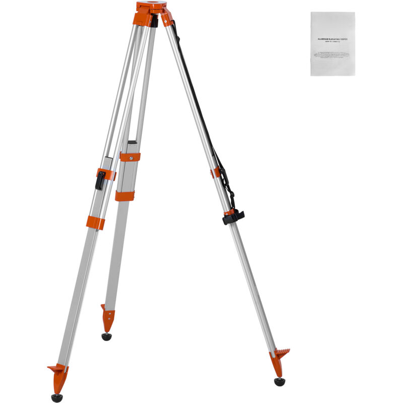foto del prodotto mophorn supporto per treppiede con livella laser, attacco filettato regolazione altezza 420 1665 mm, treppiede rilievi impieghi gravosi, scanner