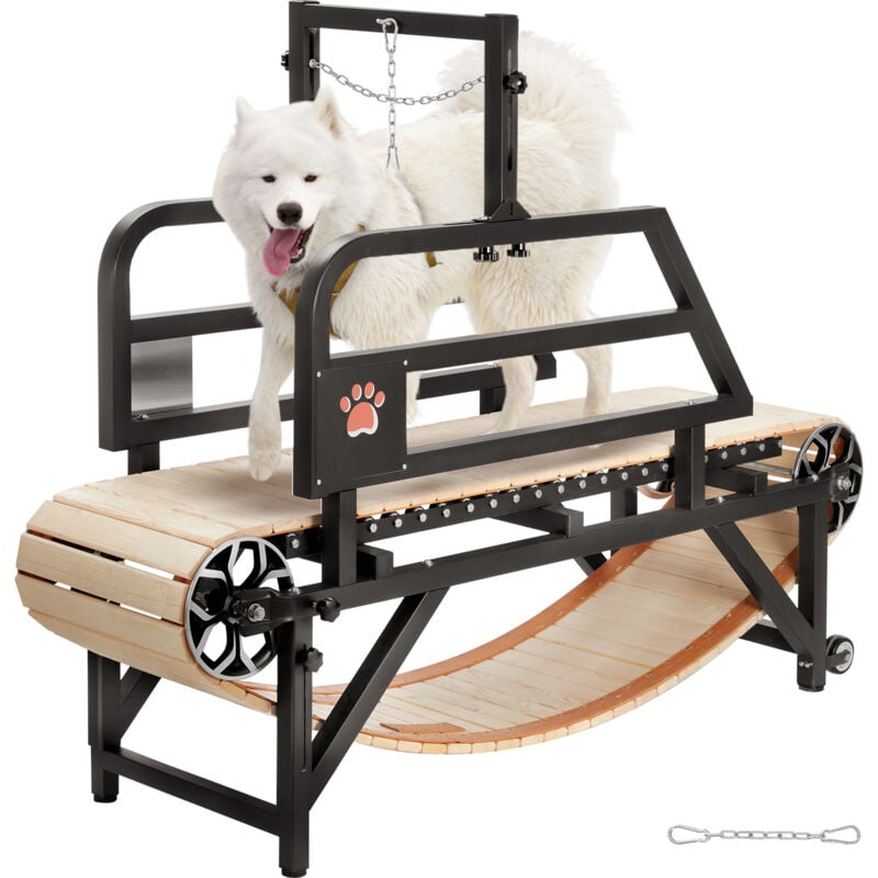 foto del prodotto mophorn tapis roulant per cani per cani di taglia media, capacit 220 libbre, rampe regolabili, tapis roulant per cani, attrezzatura per esercizi,