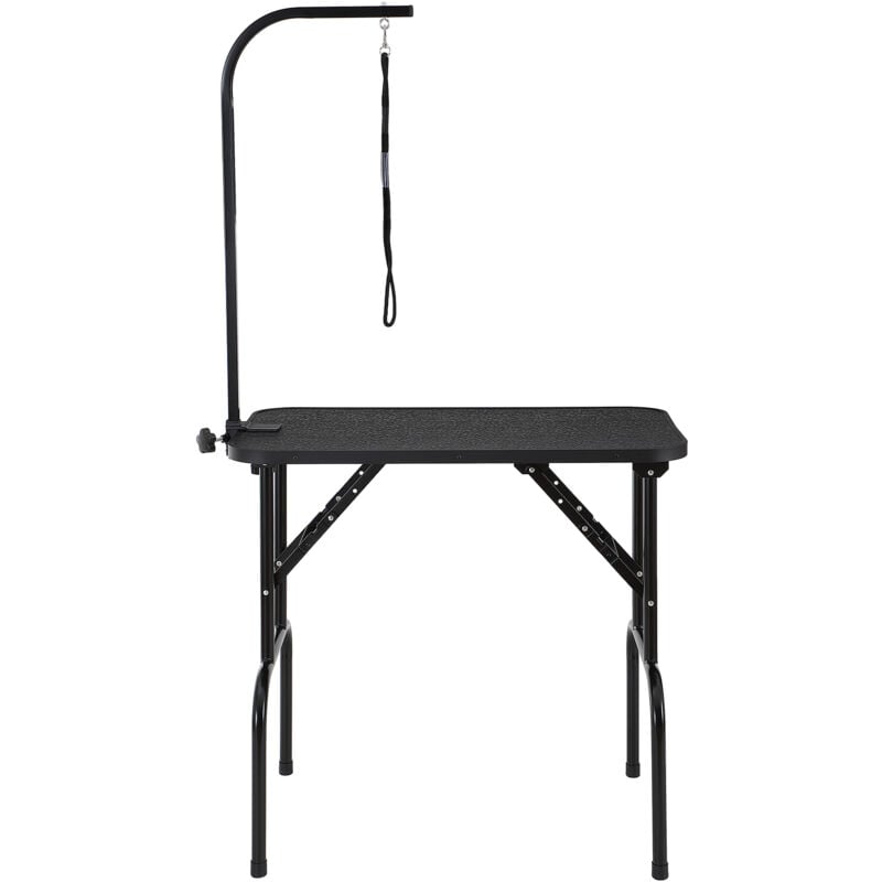 foto del prodotto mophorn tavolo per toelettatura animali domestici arm con morsetto, supporto per toelettatura pieghevole per cani, capacit 99,8kg, include supporto