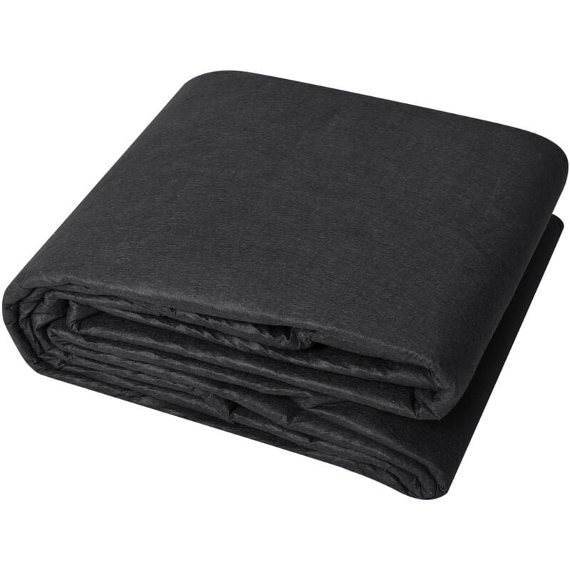 foto del prodotto mophorn tessuto geotessile non tessuto 10x100ft 8oz, barriera anti erbacce resistente, copertura del terreno per vialetti, paesaggi, drenaggi