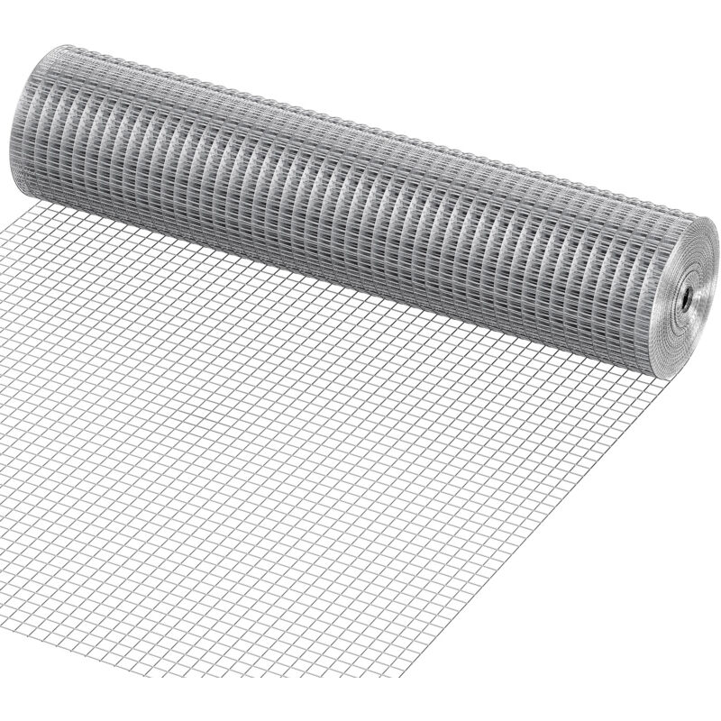 foto del prodotto mophorn tessuto hardware, 24 pollici x 25 piedi calibro 19, rotolo di rete metallica zincata a caldo, recinzione metallica per polli, rete