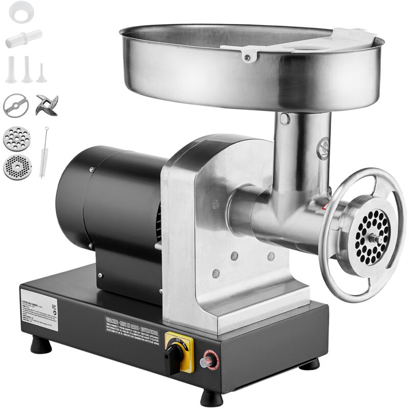 foto del prodotto mophorn tritacarne, capacit 14 libbre min, elettrico con accessori, acciaio inossidabile per cucina