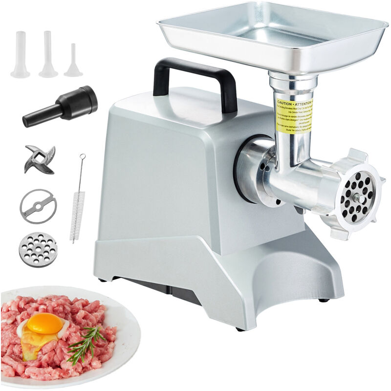 foto del prodotto mophorn tritacarne elettrico capacit 5 lb min, 575 w 800 w max . un tritacarne industriale dotato di lama, piastra di macinazione, lama per