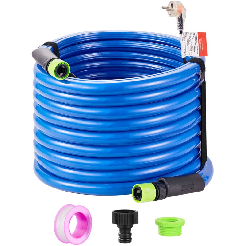 foto del prodotto mophorn tubo acqua riscaldata 15,2 m per camper, tubo acqua potabile riscaldato antigelo fino a 42,7 c, autoregolante automatica, id 158 mm con
