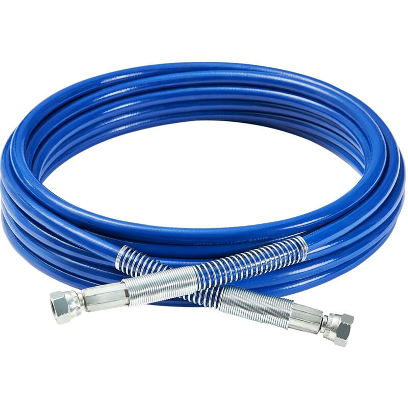foto del prodotto mophorn tubo flessibile per spruzzatore di vernice airless da 25 piedi, 1 4 in, 4350 psi ad alta pressione, multistrato rinforzato, tubo flessibile