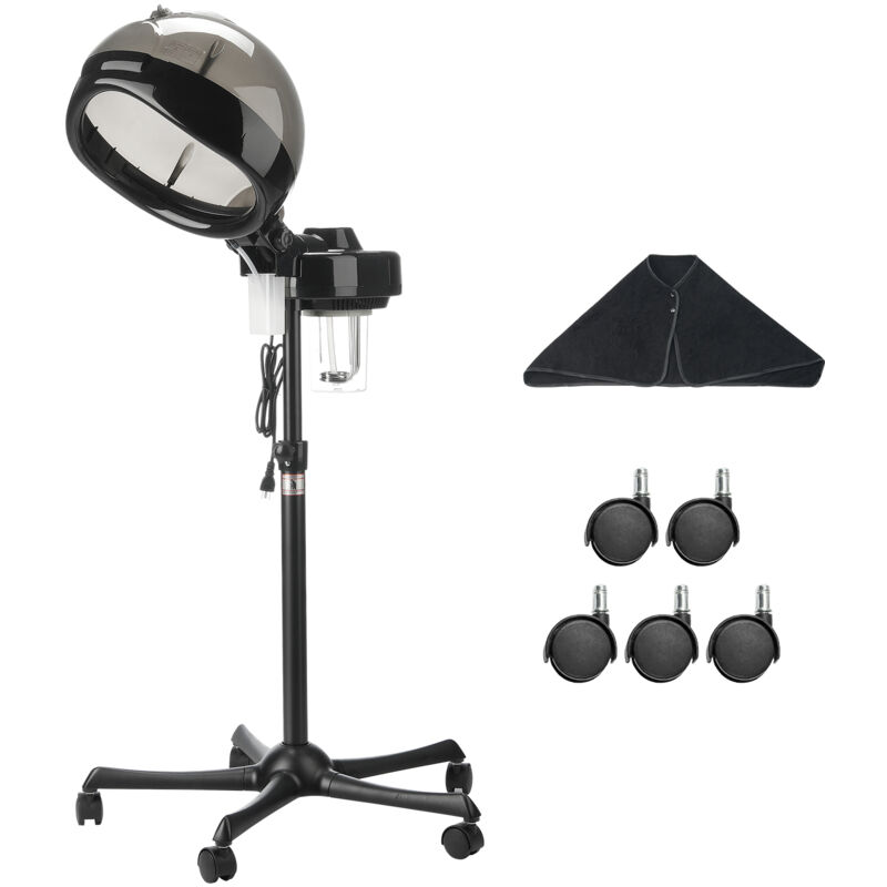 foto del prodotto mophorn vaporizzatore per capelli agli ioni con cappuccio da 300mm vaporizzatore per capelli per balsami profondi, 2 modalita, vapore per capelli
