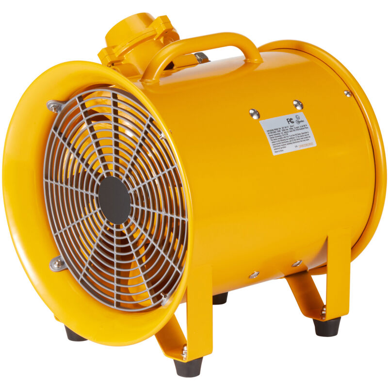foto del prodotto mophorn ventilatore di scarico 550 w aspiratore estrattore dearia industriale 304,8mm volume dearia 4247m3 h cavo di alimentazione 3 m ventilatore