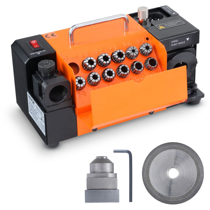 foto del prodotto mophorn vevor affilatrice per punte da trapano, mr 13a 3 13mm, affilatrice per punte da trapano regolabile con angolo di punta da 95 a 135 11
