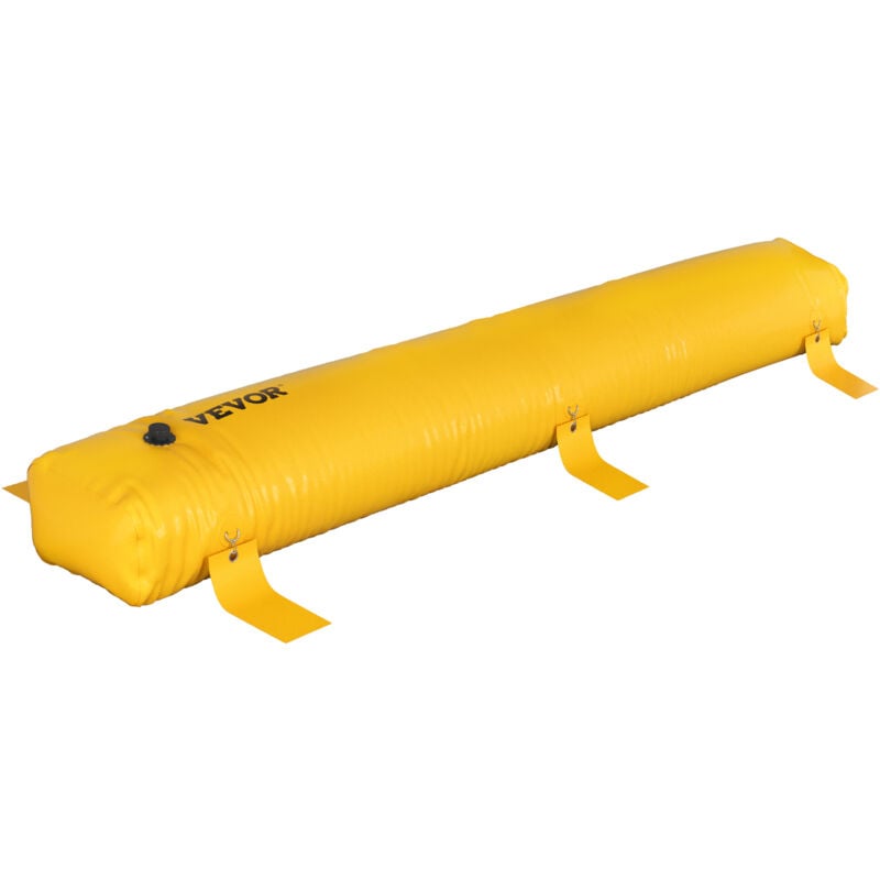 foto del prodotto mophorn vevor barriera antiallagamento, alternativa al sacco di sabbia da 12 piedi x 12 pollici, tubi riutilizzabili per deviazione dellacqua in