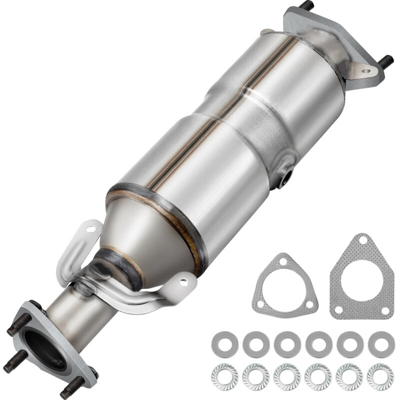 foto del prodotto mophorn vevor catalizzatore di scarico compatibile con honda accord dx ex lx 2003 2007 2,4 l l4, convertitore catalitico ad alto flusso, qualita