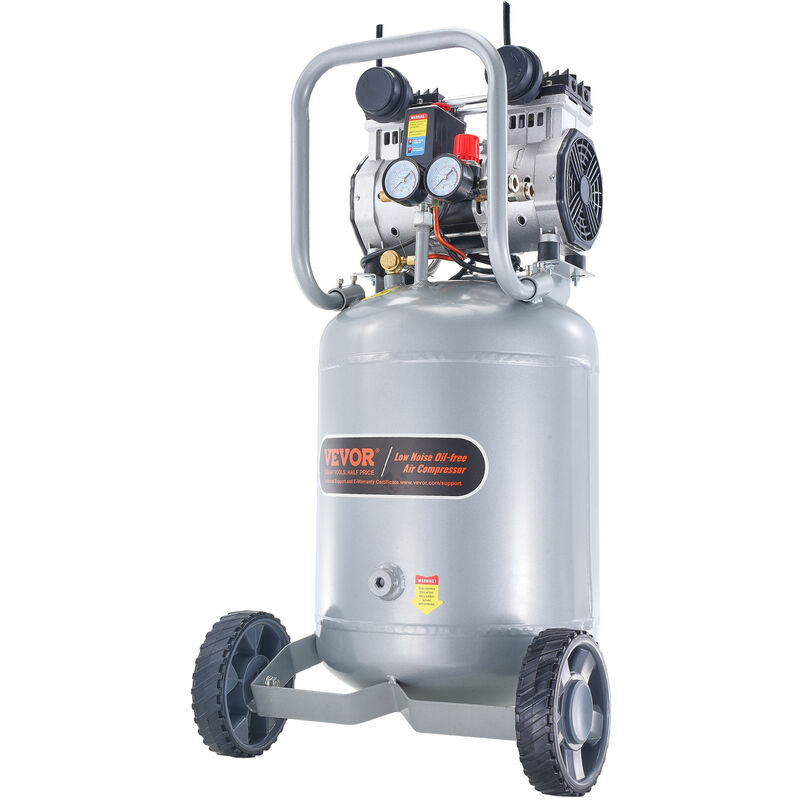 foto del prodotto mophorn vevor compressore dearia senza olio 13 galloni 49 l ca. serbatoio compressore dearia 2 cv, compressore dearia per gonfiaggio pneumatici