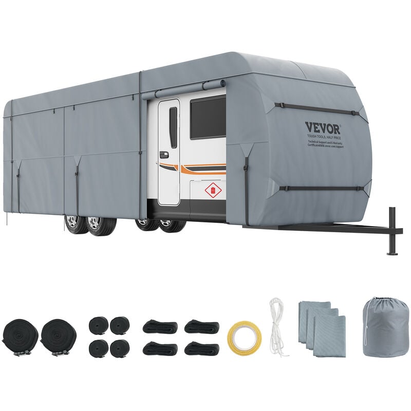 foto del prodotto mophorn vevor copertura protettiva per camper roulotte caravan di classe a lunghezza camper applicabile 9,1 9,7 m, telone di copertura per caravan