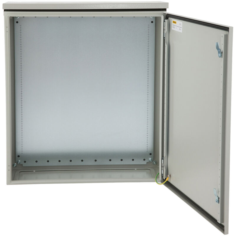 foto del prodotto mophorn vevor custodia elettrica, 24 x24 x12 , custodia per esterni nema 4, scatola di giunzione incernierata in acciaio al carbonio laminato a