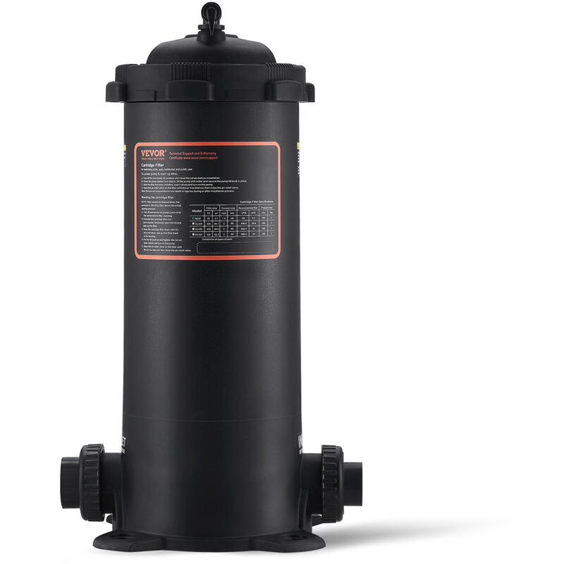 foto del prodotto mophorn vevor filtro a cartuccia per piscine, sistema di filtraggio per piscine interrate da 4,6 m con filtro migliorato e anti perdita per il