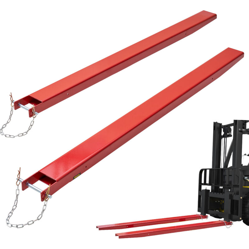 foto del prodotto mophorn vevor forche per pallet lunghezza 1840 mm capacita carico max. 1815 tonnellate, coppia di forche per movimentazione carico da benne