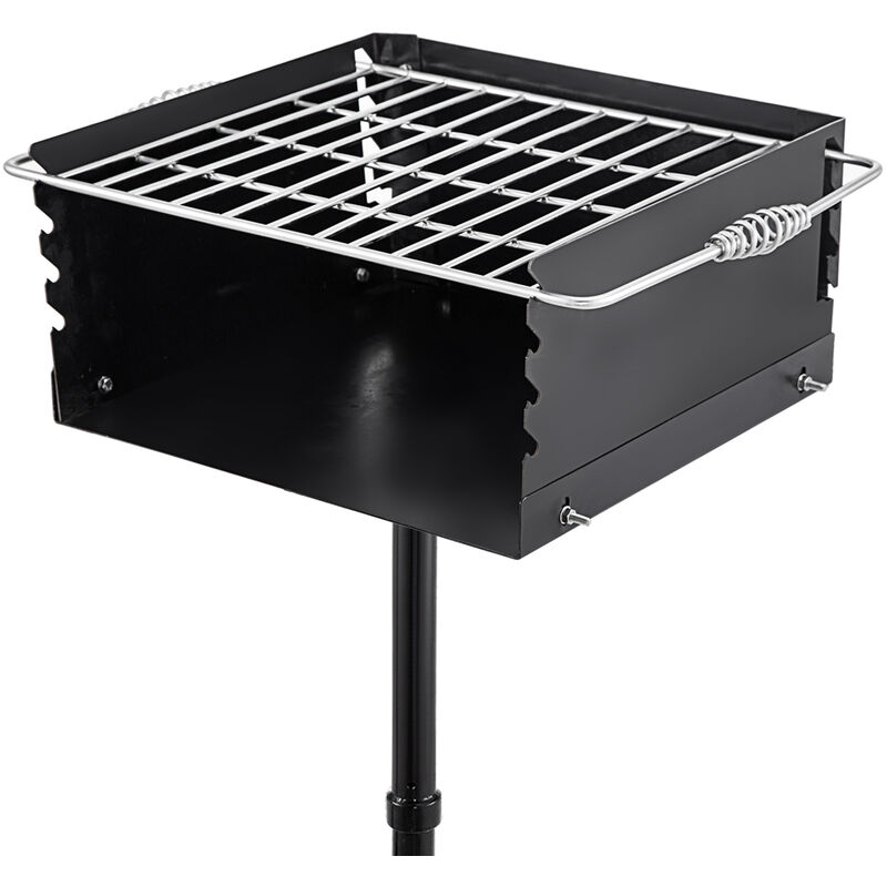 foto del prodotto mophorn vevor grill barbecue a parco 40,6 x 40,6 x 20,3 cm griglia portatile leggera