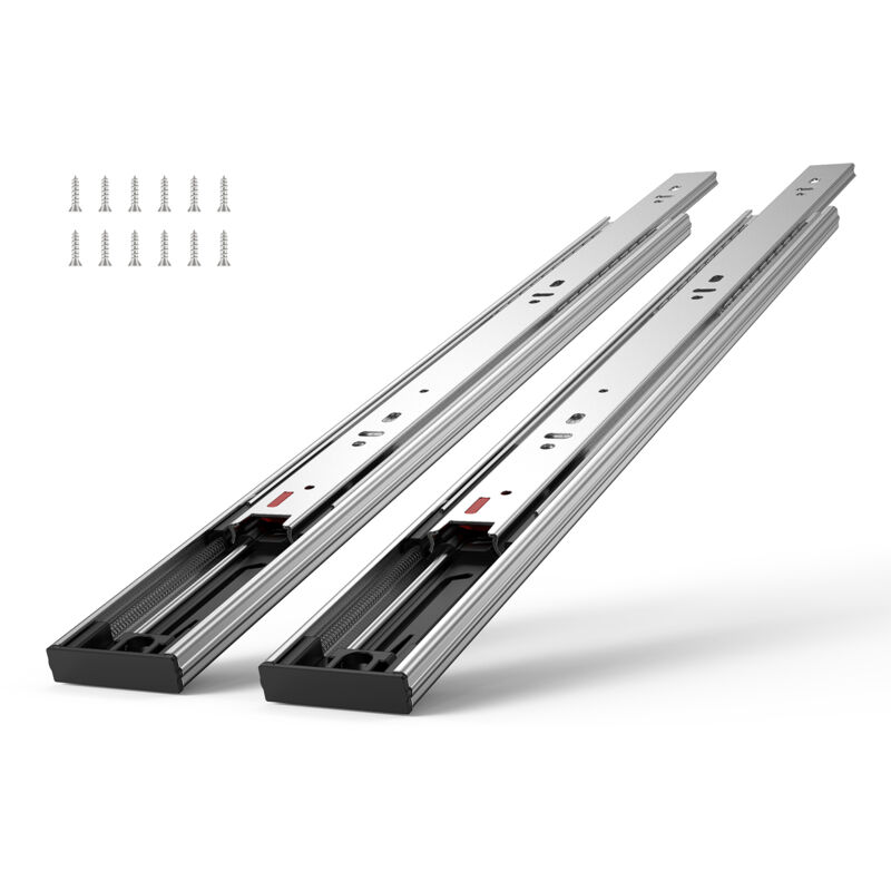 foto del prodotto mophorn vevor guida scorrevole per cassetti 10 paia, guide per cassetti con sfera 457,2 mm carico 45,4 kg, guida cassetto estraibile laterale