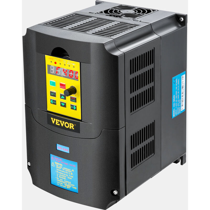 foto del prodotto mophorn vevor inverter carico convertitore di frequenza variabile, 220 v 4 kw h100 4s2 1b vfd inverter convertitore di frequenza per macchine