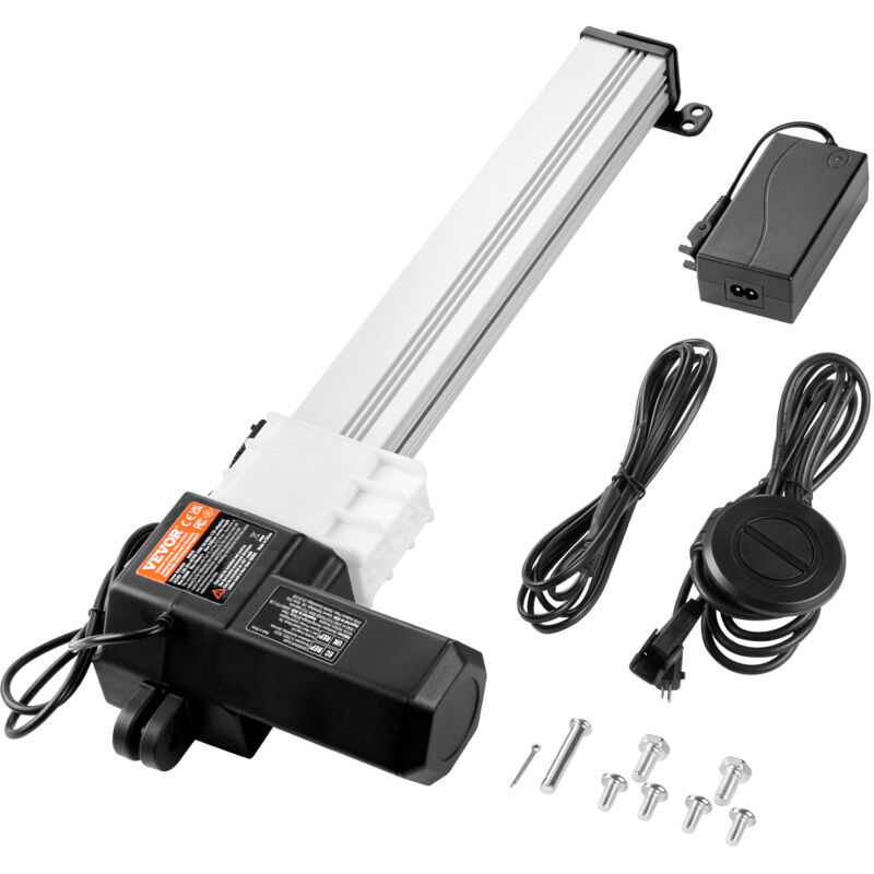 foto del prodotto mophorn vevor kit attuatore lineare, attuatore di movimento lineare 13 pollici 0,55 s 24 v, 220 libbre 1000 n attuatore lineare tv tavolo divano,