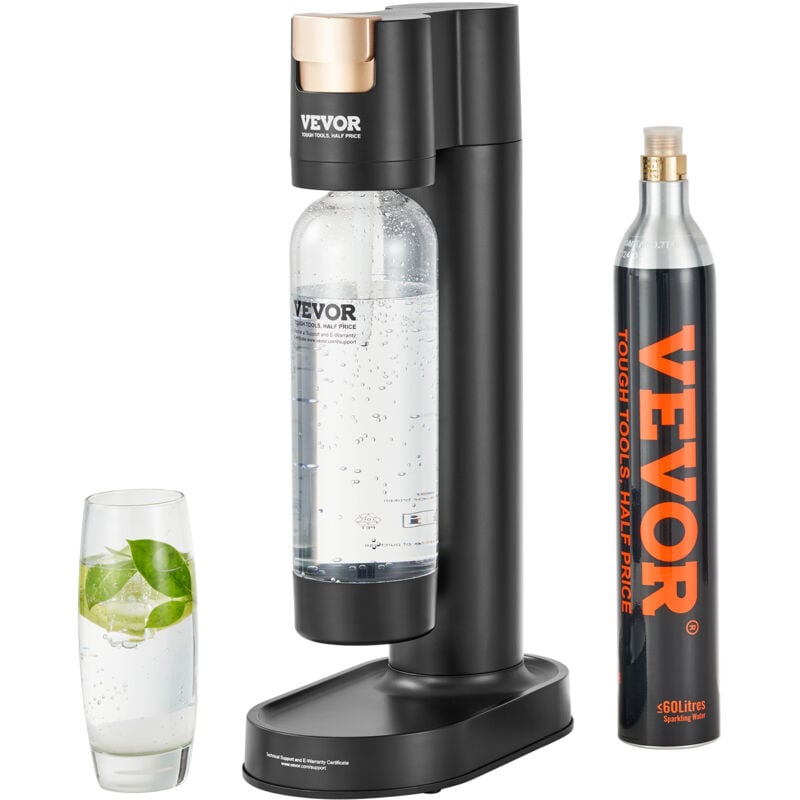 foto del prodotto mophorn vevor macchina acqua gassata, macchina acqua gassata soda per carbonatazione domestica con bottiglia in pet da 1 litro senza bpa, 1 bombola