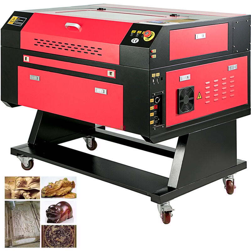 foto del prodotto mophorn vevor macchina per incisione laser co2, potenza 60 w 20 x 28 pollici velocita massima 1000 mm s tagliatrice del laser per incidere legno,