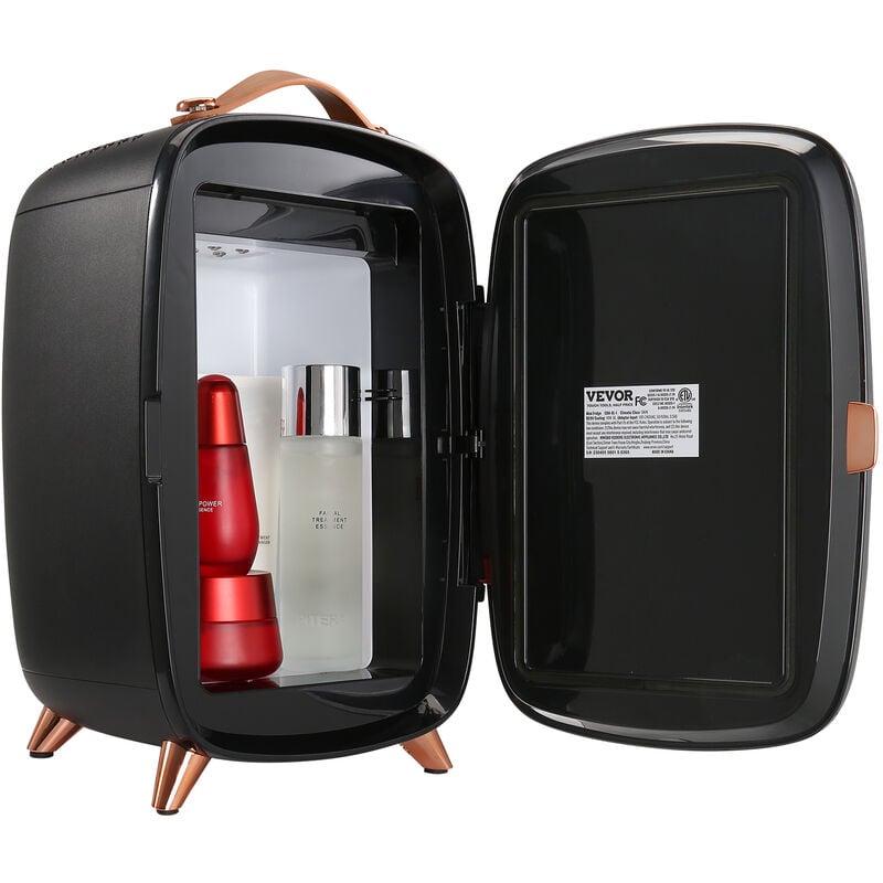 foto del prodotto mophorn vevor mini frigorifero portatile nero capienza max. 6l funzione raffreddamento 18w intervallo temperatura 15 , mini frigo portatile con