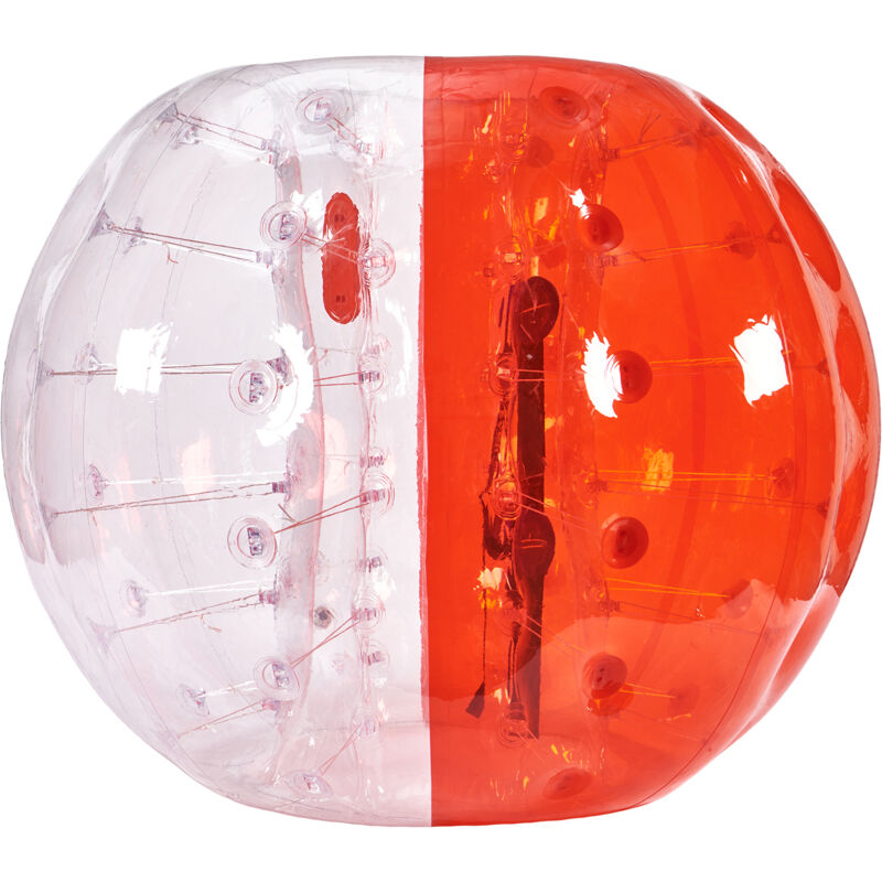 foto del prodotto mophorn vevor palla gonfiabile paraurti, palla antiurto per gioco, 1 pezzo, 1,2m x 1,03m, palla trasparente gonfiabile, palla per rimbalzo a bolle