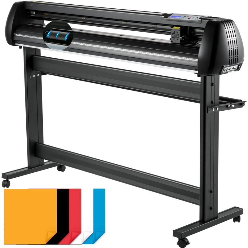 foto del prodotto mophorn vevor plotter da taglio, 53,2 pollici velocita di taglio 20 800 mm s 4 mb plotter per tagliare in vinile con software per pubblicizzare