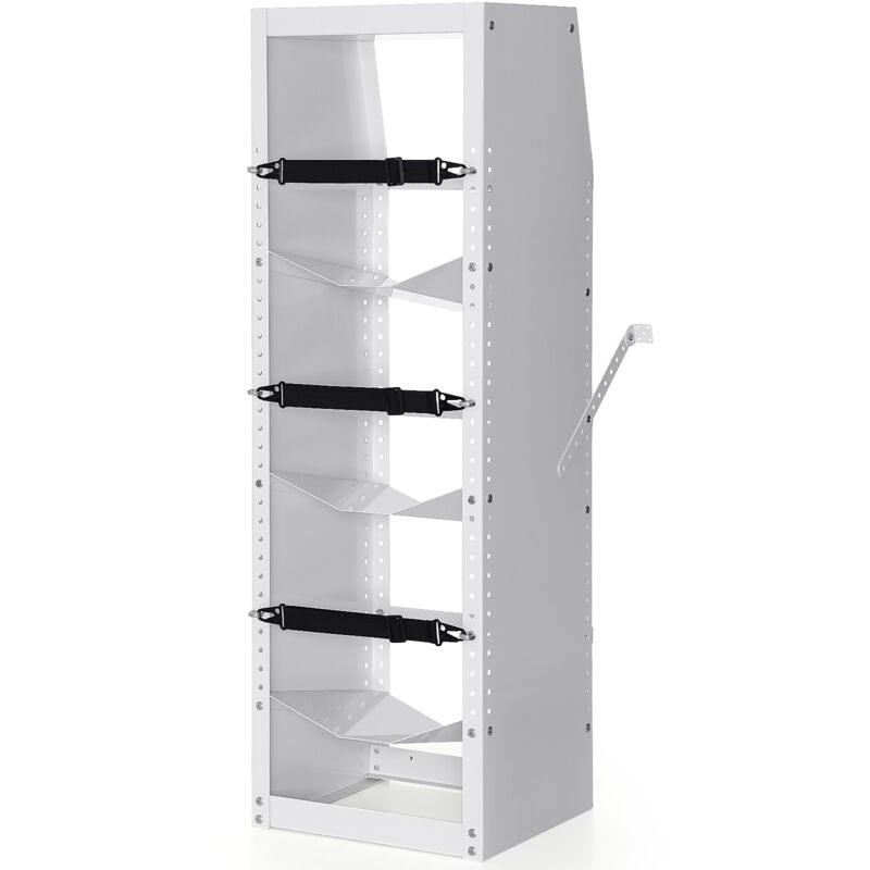 foto del prodotto mophorn vevor portabombole per gas, 3 pezzi capacita 13 22,7 kg, portabombole per refrigerante 37x35,5x117 cm, scaffale per bombole di gas per
