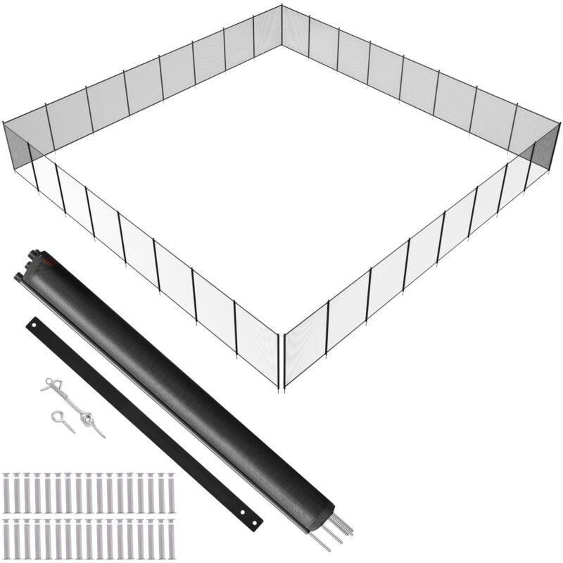 foto del prodotto mophorn vevor recinzione per piscina, 4 x 96 ft, recinzione per piscina di sicurezza per bambini rimovibile, recinzione per piscina di facile