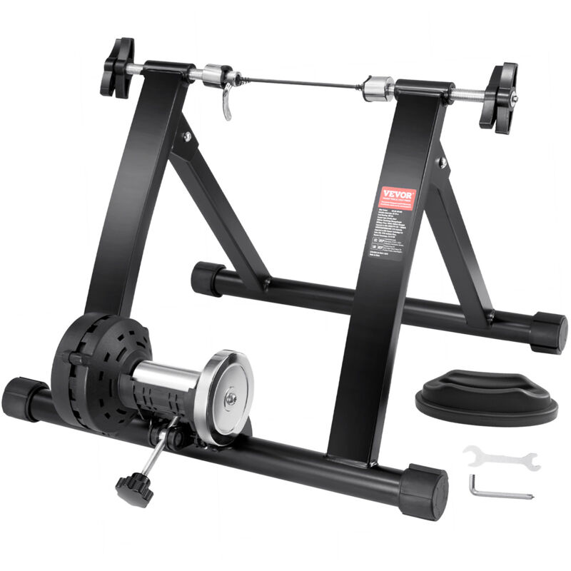 foto del prodotto mophorn vevor supporto per cyclette, supporto magnetico per cyclette per ruote da 26 29 pollici, motore a volano con riduzione del rumore,