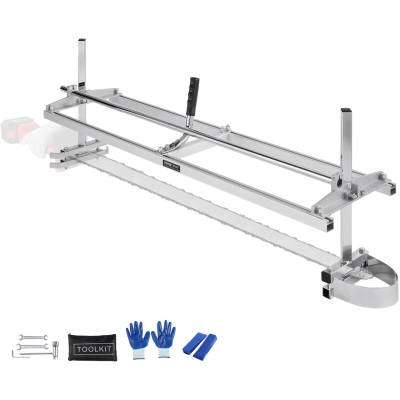 foto del prodotto mophorn vevor supporto telaio per troncatrice orizzontale lunghezza taglio regolabile 355 1219mm spessore regolabile tra 5,08 300mm, supporto per