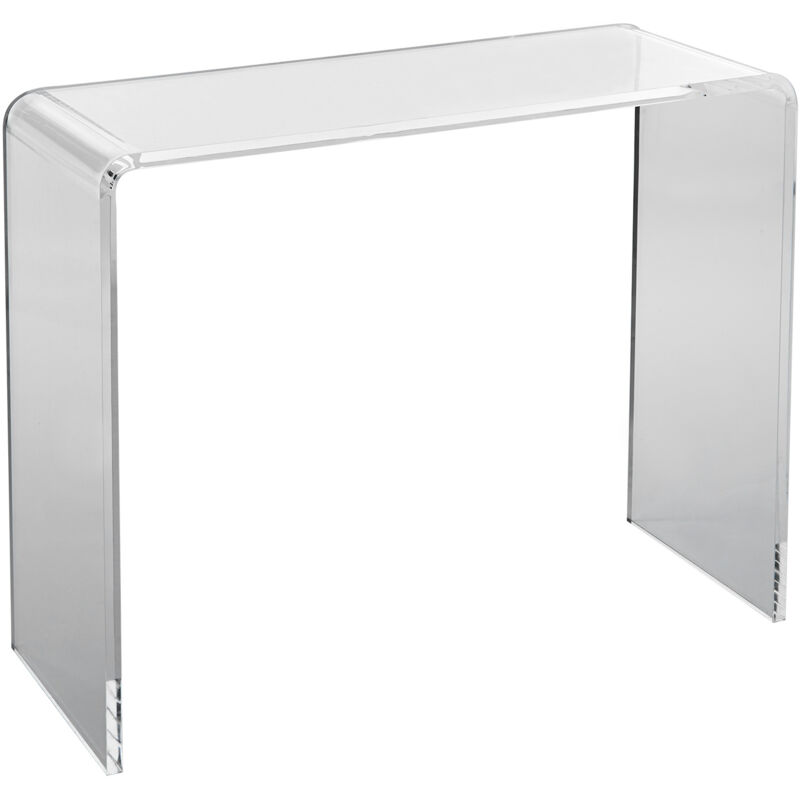 foto del prodotto mophorn vevor tavolino da salotto in acrilico trasparente tavolino da soggiorno 964 x 381 x 740 mm, tavolo da ingresso spessore 20 mm portata max.